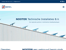 Tablet Screenshot of nooter.nl